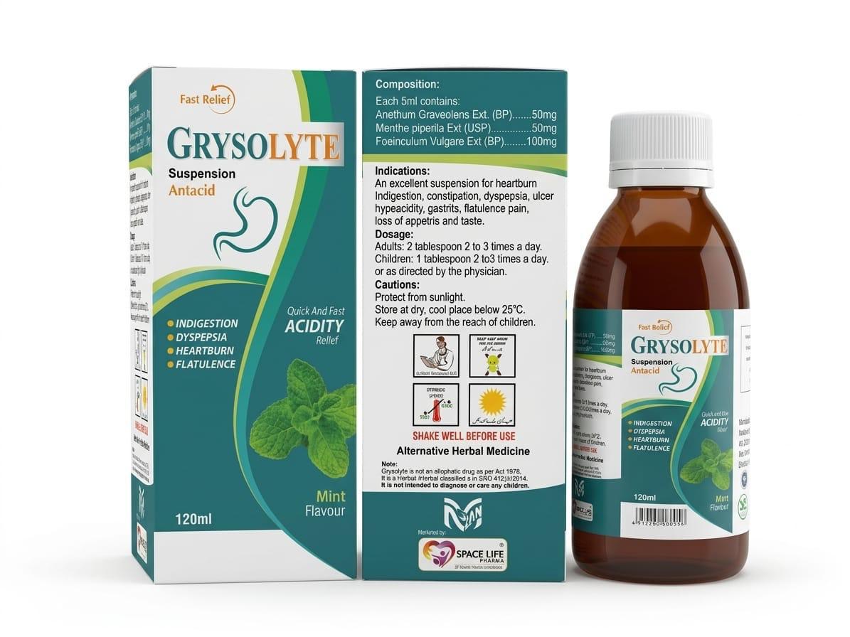 Grysolyte syrup